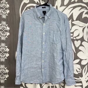J Crew Slim Chambray Shirt
